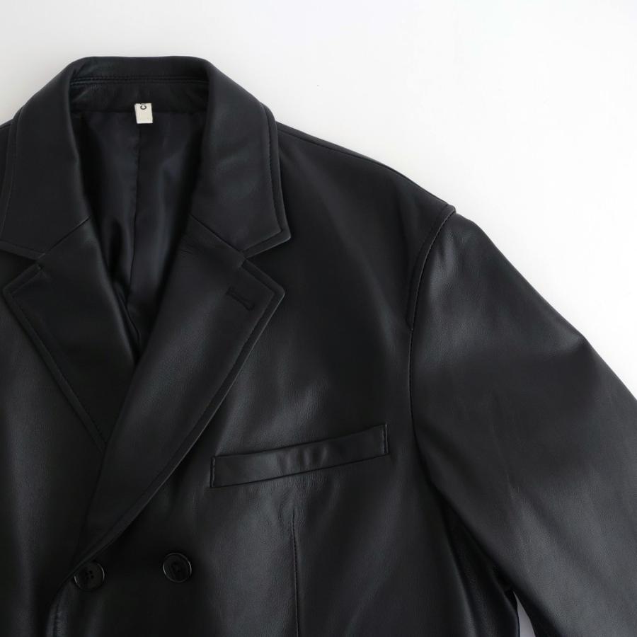 シーシーユー DOUBLE BREASTED JKT #BLACK [SH-62-C-SHEEP-4] メンズ アウター CCUの画像