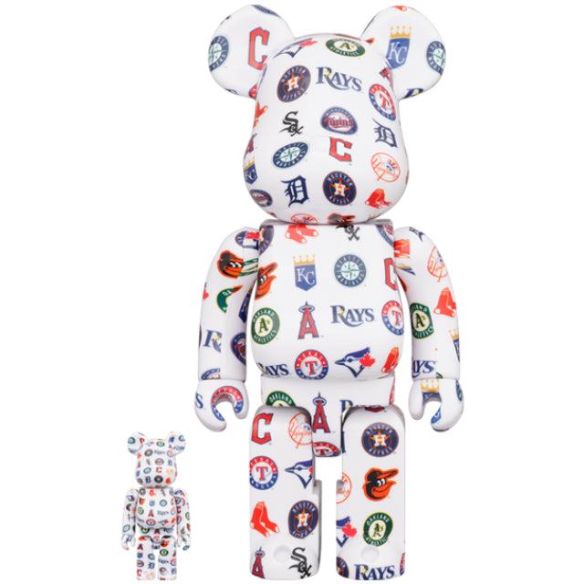 BE@RBRICK MLB AMERICAN LEAGUE 100%&400% : TAMAYA-GROUP Yahoo!店 