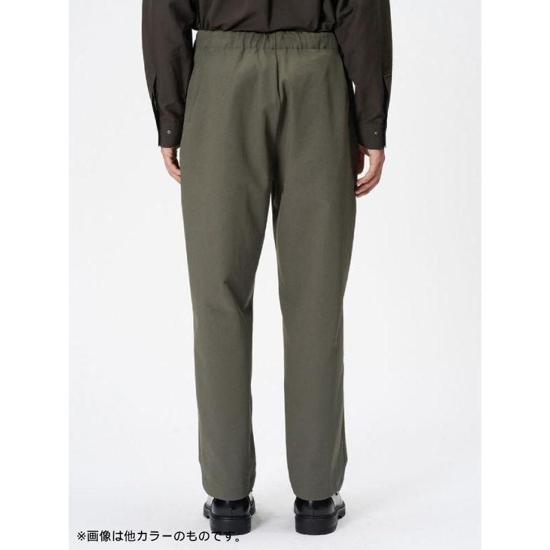 One Tuck Tapered Stretch Pants #BK [GL75177] ワンタックテーパード