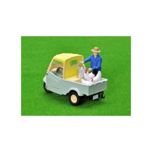 トミカリミテッドヴィンテージ LV-143d ダイハツ ミゼット(黄緑