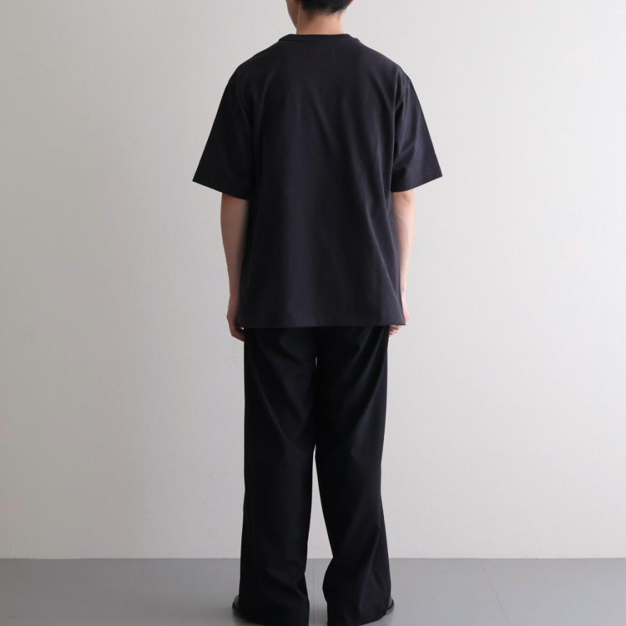 マーカウェア TRIPLE PLEATED WIDE TROUSERS #BLACK [A26A15PT03C] メンズ パンツ MARKAWAREの画像