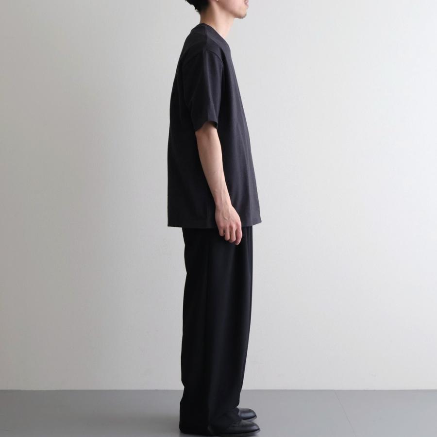 マーカウェア TRIPLE PLEATED WIDE TROUSERS #BLACK [A26A15PT03C] メンズ パンツ MARKAWAREの画像