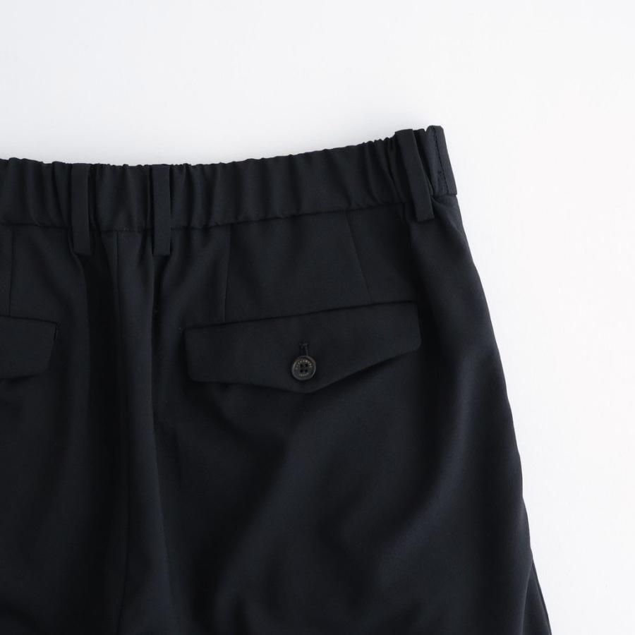 マーカウェア TRIPLE PLEATED WIDE TROUSERS #BLACK [A26A15PT03C] メンズ パンツ MARKAWAREの画像