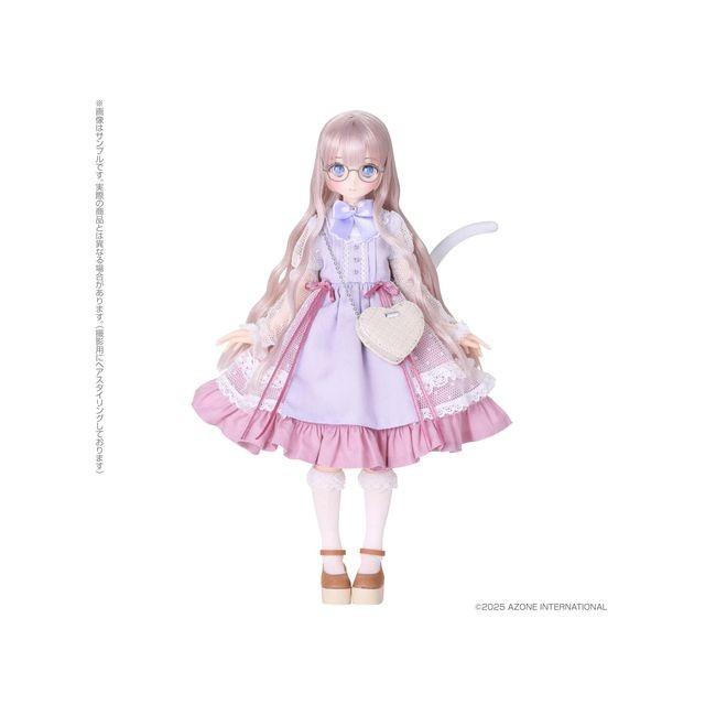 ポインセチア・✽・*:.。 。.:*・゜✽.。ネコの女の子♡ アゾン からふるDreamin' / 朝比奈幸穂 〜A Gift from M.K.〜(白猫ver