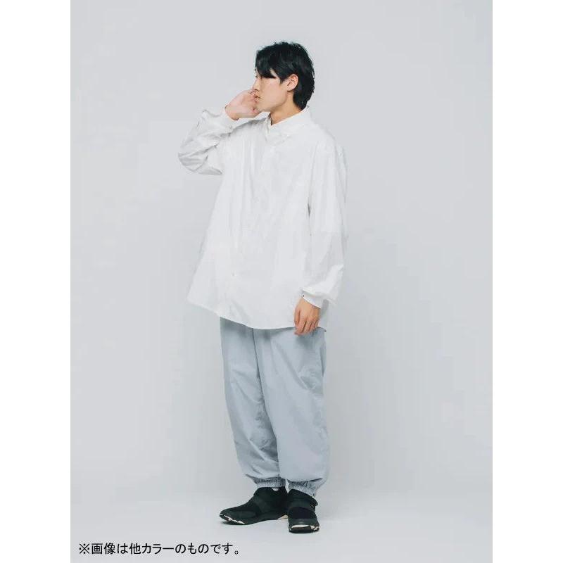 HIKE\u0026BIKE CAVE TYPEWRITER BIG SHIRT #GRAYGE [PS231005] ハイク＆バイクケイブシャツ（ユニセックス） PAPERSKY WEAR ペーパースカイウェアの画像