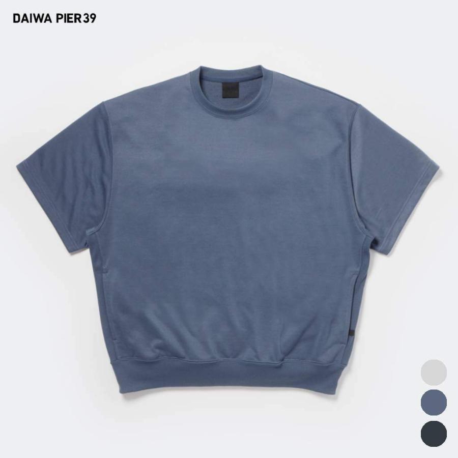 ダイワピア39 TECH SWEAT CREW S/S #SMOKE BLUE [BE-51026] メンズ