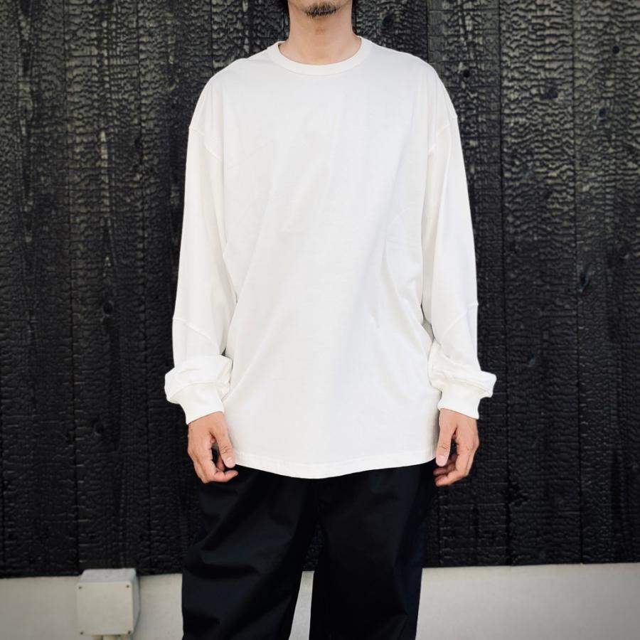 ハブオフデューティー BIO WASHED EASY LONG SLEEVE #OFF WHITE
