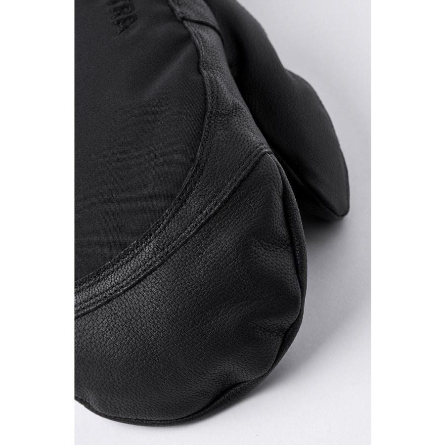 Extreme Mitt #Black/Black [35161]　HESTRAヘストラ　グローブ ユニセックス ゴートアーミーレザー ミトン_1
