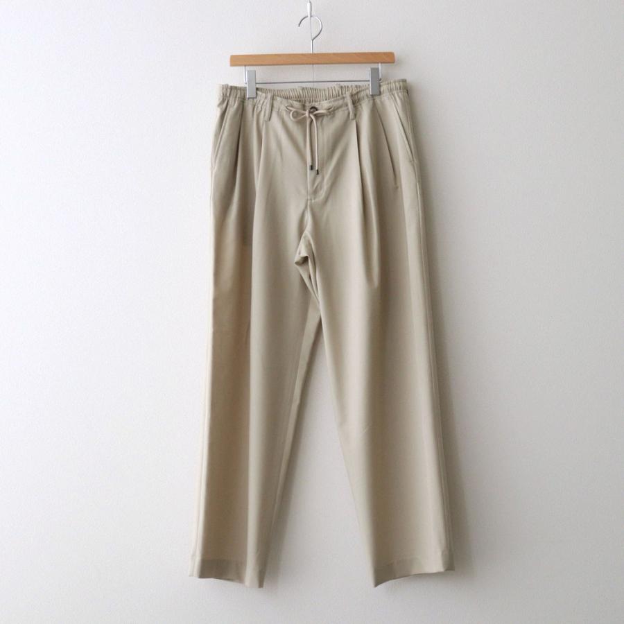 マーカウェア DOUBLE PLEATED EASY TROUSERS #BEIGE [A26A15PT02C