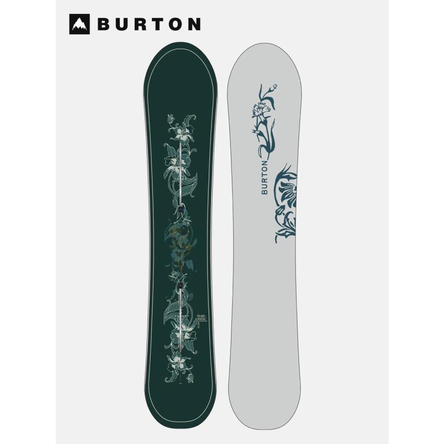 Burton スノーボード 幾何学模様 25/26モデル Gender Neutral Counterbalance Snowboard #DECO [302881