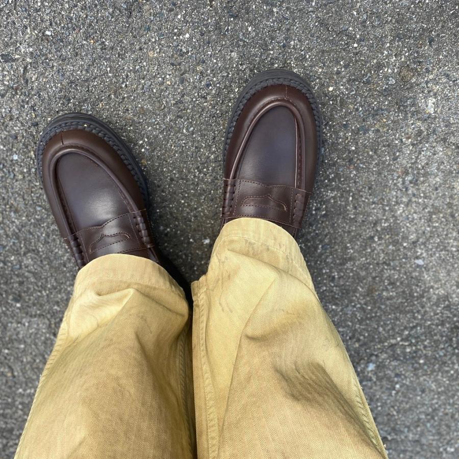 ジェネラルスケール ANDY / Leather Loafers #BROWN [S16FW717] メンズ シューズ General Scale_13