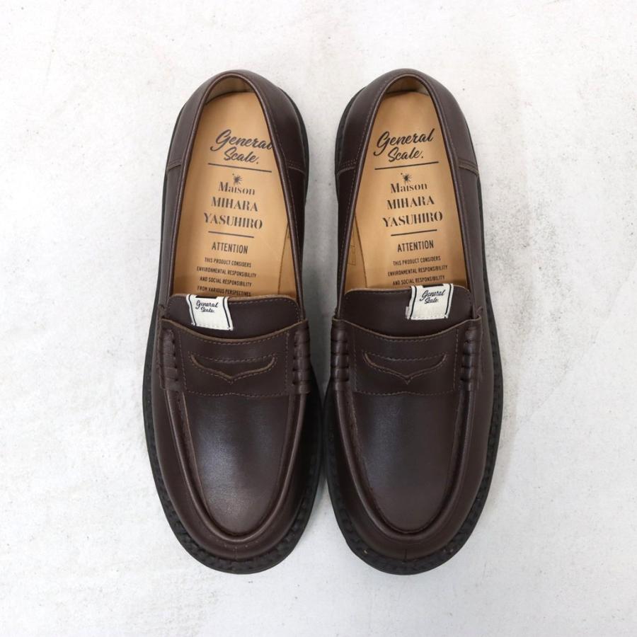 ジェネラルスケール ANDY / Leather Loafers #BROWN [S16FW717] メンズ シューズ General Scale_2