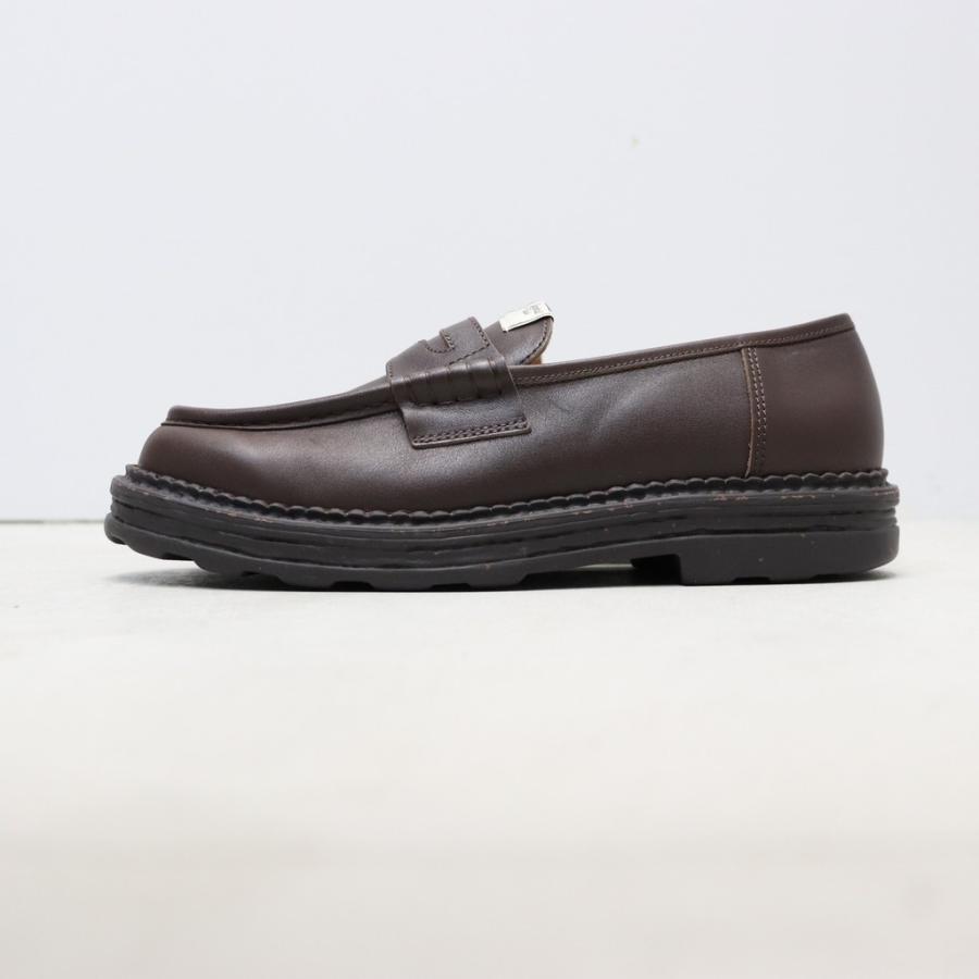 ジェネラルスケール ANDY / Leather Loafers #BROWN [S16FW717] メンズ シューズ General Scale_3