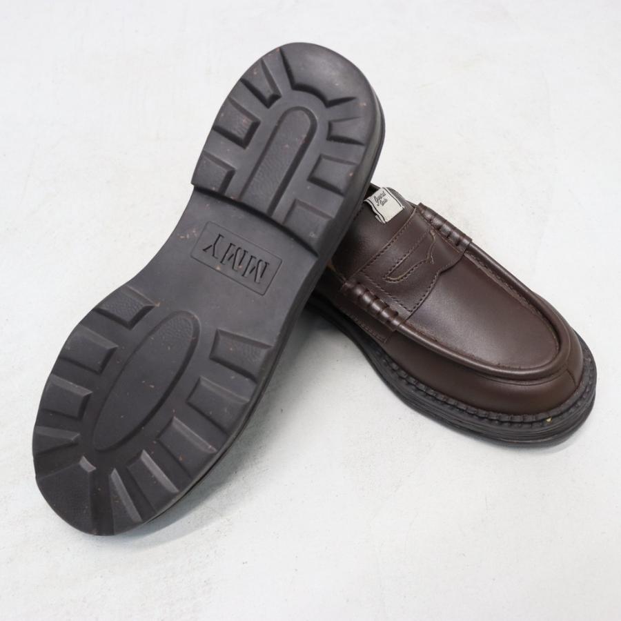 ジェネラルスケール ANDY / Leather Loafers #BROWN [S16FW717] メンズ シューズ General Scale_5