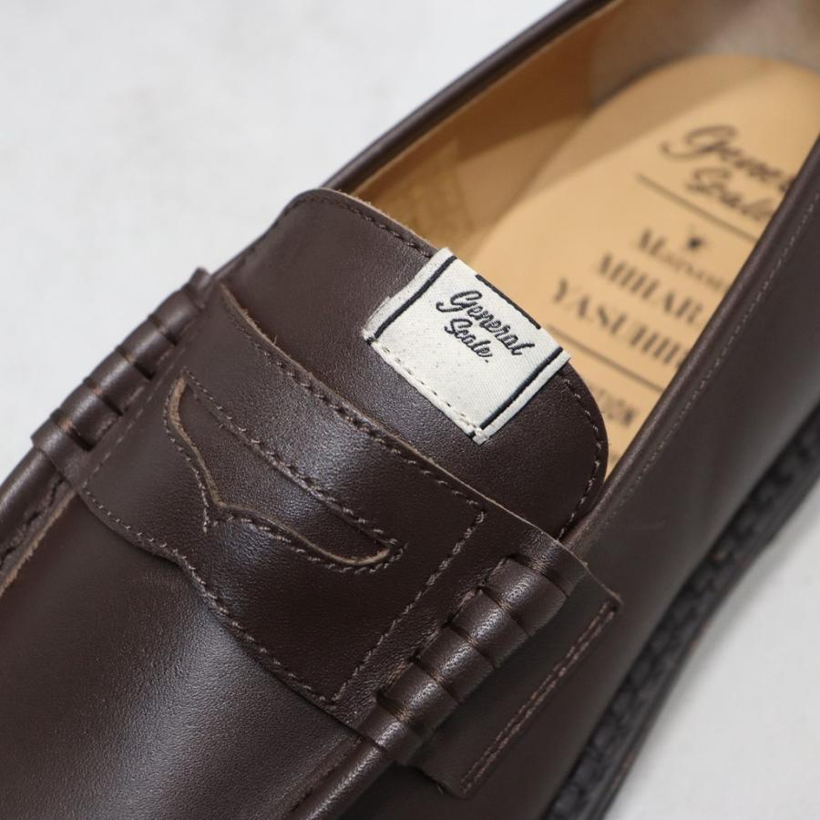 ジェネラルスケール ANDY / Leather Loafers #BROWN [S16FW717] メンズ シューズ General Scale_6