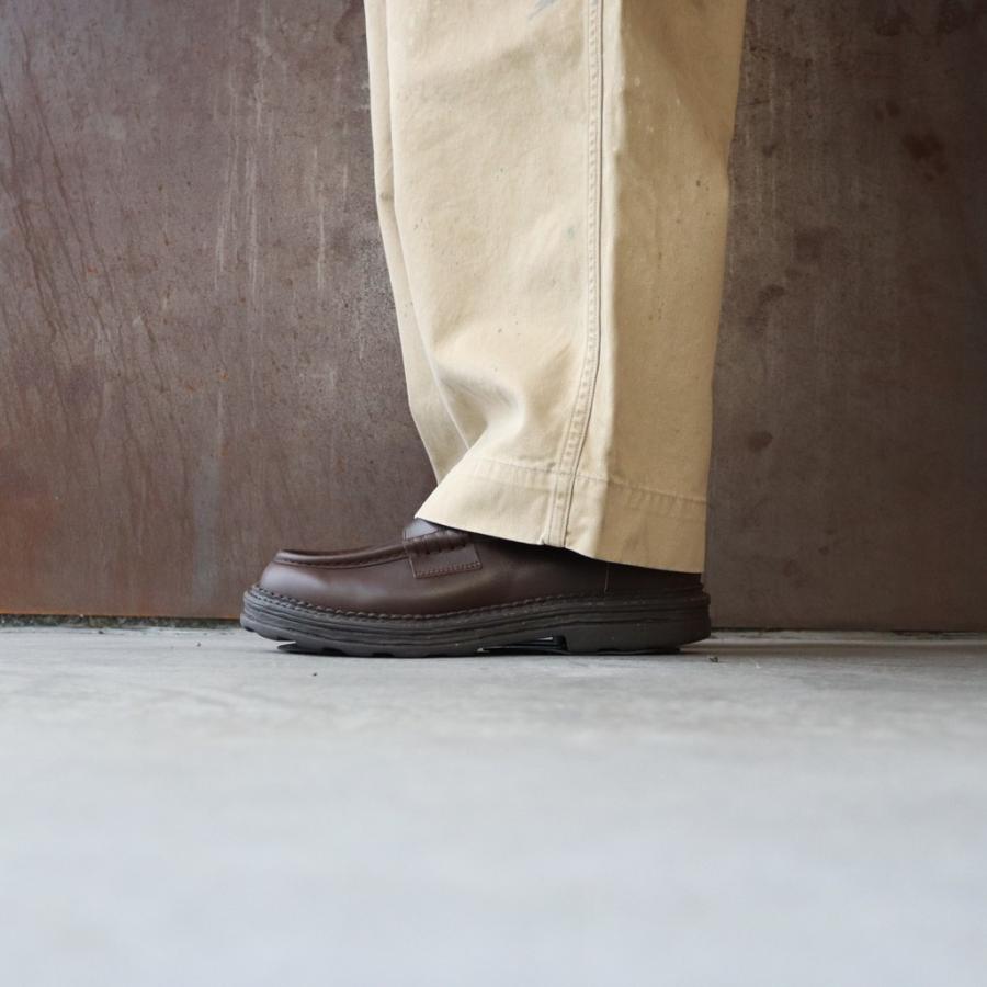 ジェネラルスケール ANDY / Leather Loafers #BROWN [S16FW717] メンズ シューズ General Scale_9