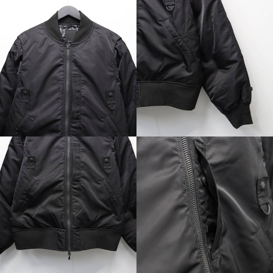 ダイワピア39 TECH 2WAY MA-1 DOWN JACKET #BLACK [BW-40025W] メンズ アウター DAIWA PIER39の画像