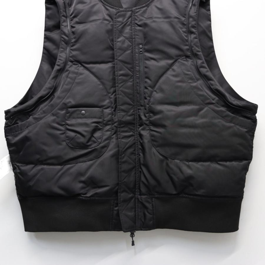 ダイワピア39 TECH 2WAY MA-1 DOWN JACKET #BLACK [BW-40025W] メンズ アウター DAIWA PIER39の画像