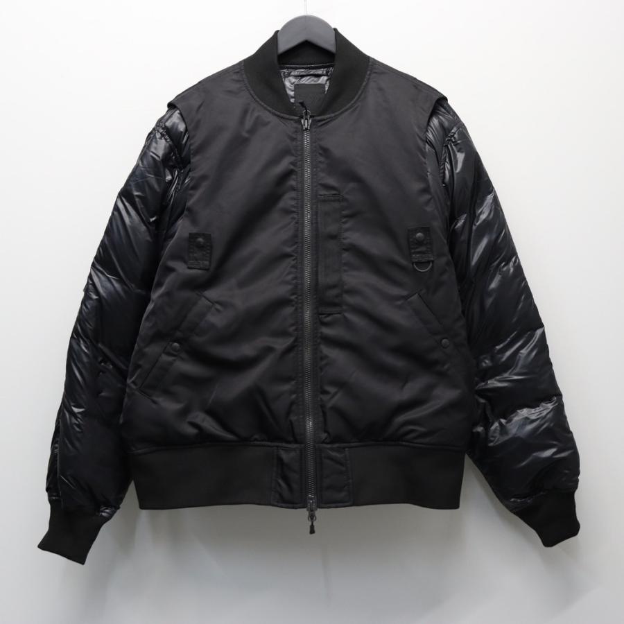ダイワピア39 TECH 2WAY MA-1 DOWN JACKET #BLACK [BW-40025W] メンズ アウター DAIWA PIER39の画像