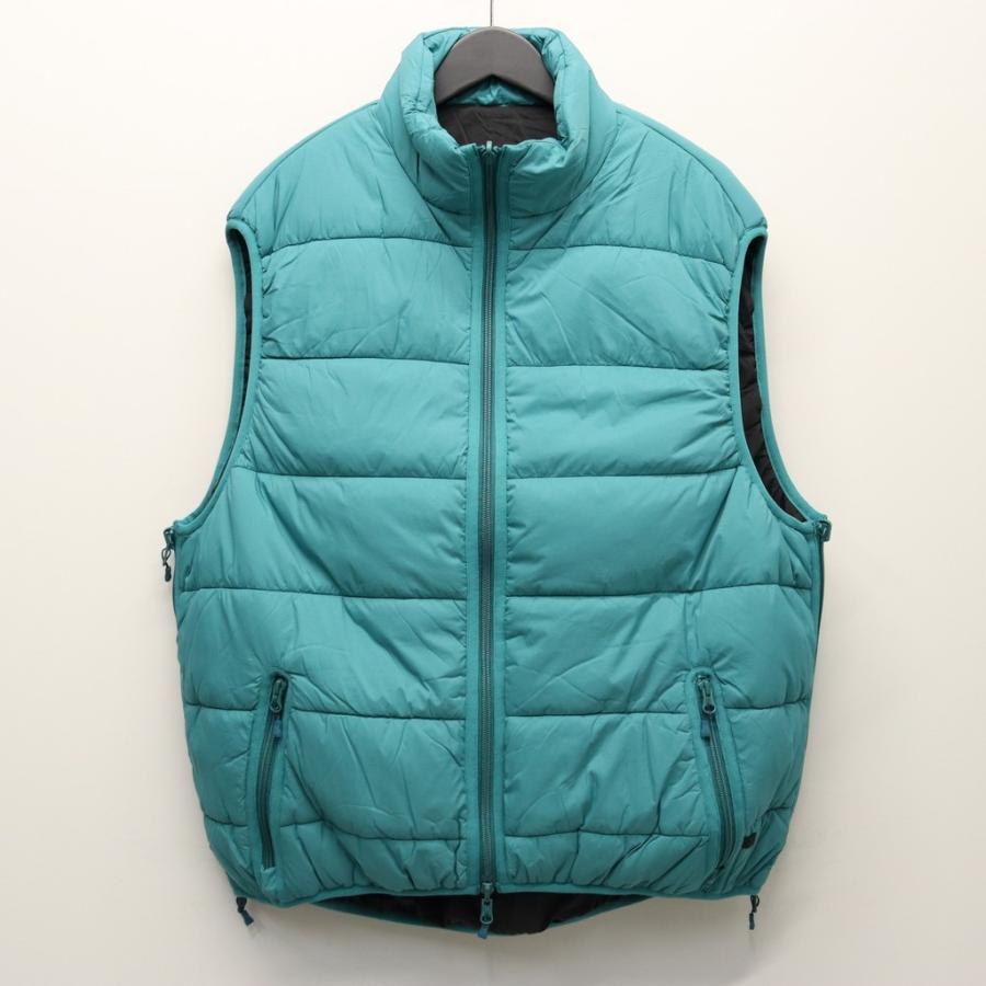 新品 TECH REVERSIBLE CLIMBERS PUFF VEST ダイワピア39 TECH REVERSIBLE CLIMBERS PUFF VEST #BLACK×BRKH [BW