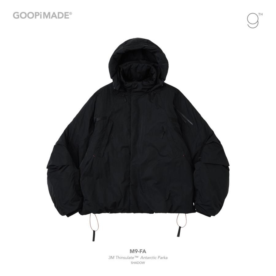 グーピーメイド M9-FA 3M Thinsulate Antarctic Parka #Shadow [GOOPI