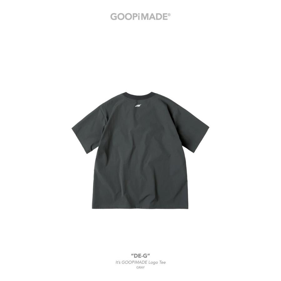 グーピーメイド 「DE-G」 It's GOOPiMADE Logo Tee #Gray [GOOPI-26SS