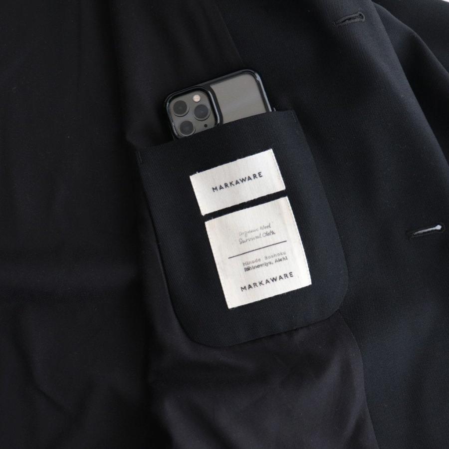 マーカウェア COMFORT BLAZER #BLACK [A23C-04JK01C] メンズ アウター MARKAWAREの画像