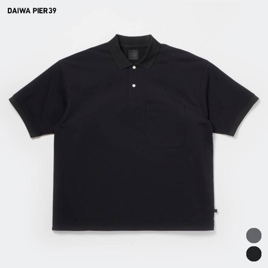 ダイワピア39 TECH POLO SHIRT S/S #BLACK [BE-37026] DAIWA PIER39