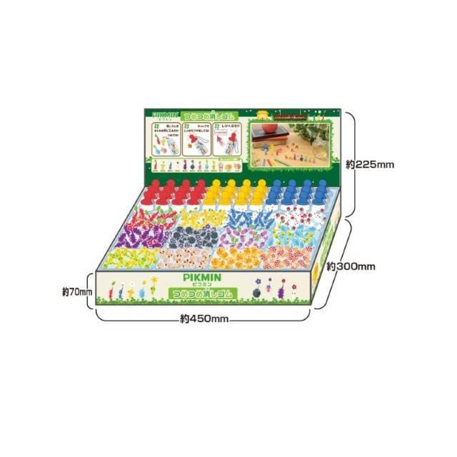 エンスカイ ピクミン つめつめ消しゴム【1BOX ボトル36本入り