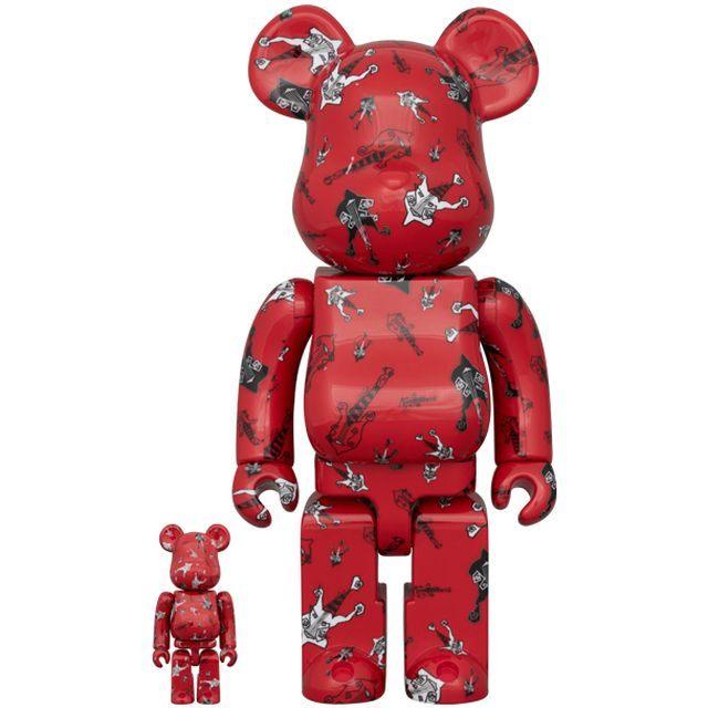 BE@RBRICK BUCK∞TICK 今井寿 RED Ver. 100％ & 400％ : TAMAYA-GROUP