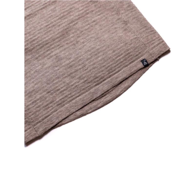 YAK BREEZE PULLOVER #Undyed Mocha [102823] ヤク ブリーズ プルオーバー　STATIC スタティック　ユニセックス プルオーバー ウール 薄手 トップス_2