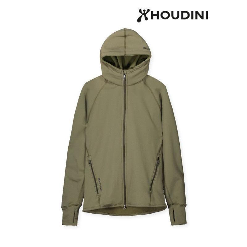 HOUDINI パワーフーディ メンズ Sサイズ カーキ Men's Power Houdi #Sage Green [225984]/XS メンズ パワー フーディ