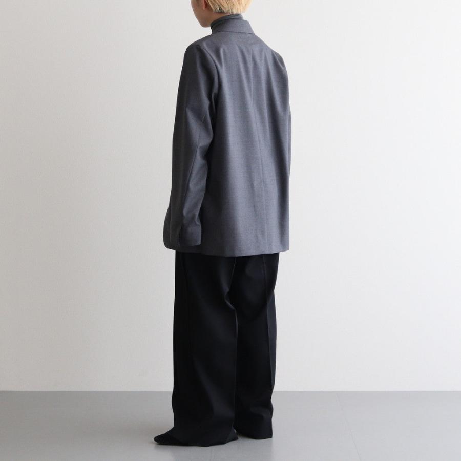 エイトン WOOL TROPICAL TAILORED JACKET #TOP GRAY [JKAGCW0700] 2 レディース アウター ATONの画像