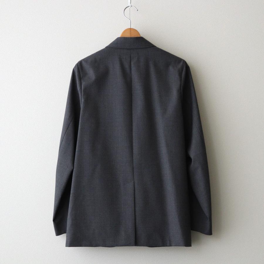 エイトン WOOL TROPICAL TAILORED JACKET #TOP GRAY [JKAGCW0700] 2 レディース アウター ATONの画像
