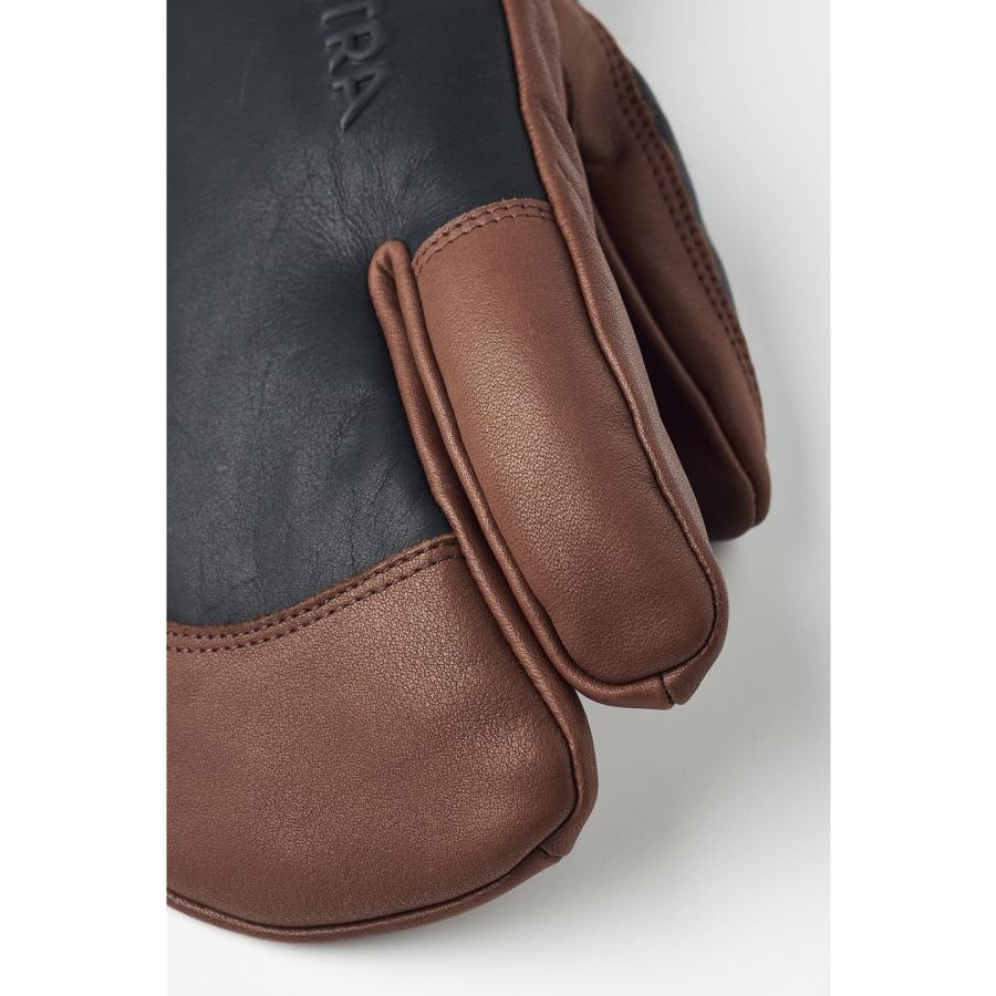 Topo 3-Finger #Navy/Brown [33872]　HESTRAヘストラ　グローブ ユニセックス スリーフィンガー 山羊皮革_1