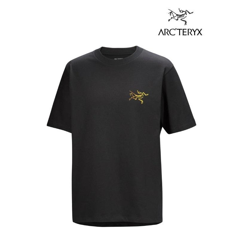 クラッグ コットン ロゴ ショートスリーブ メンズ #24K Black
