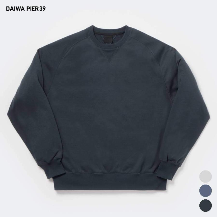 ダイワピア39 TECH SWEAT CREW FREEDOM SLEEVE #INK BLACK [BE-50026