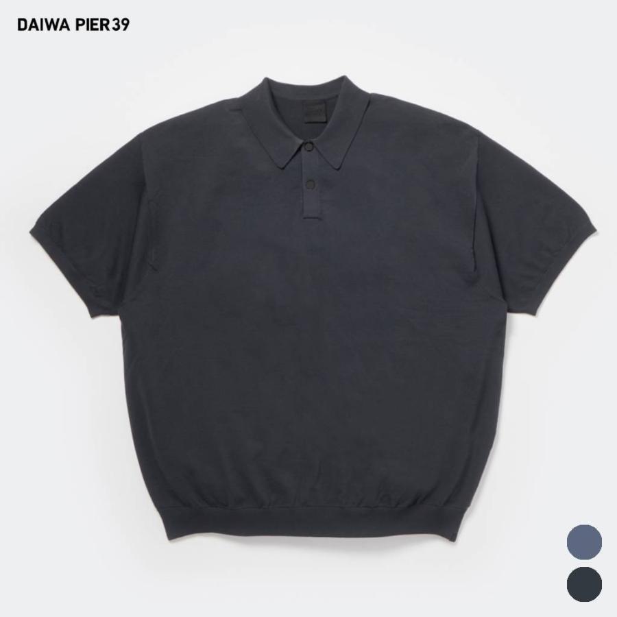 トップス DAIWA PIER 39 TECH POLO SHIRTS S/S DAIWA PIER 39 TECH POLO SHIRTS S/S [WHITE×NAVY BORDER] - Fresh