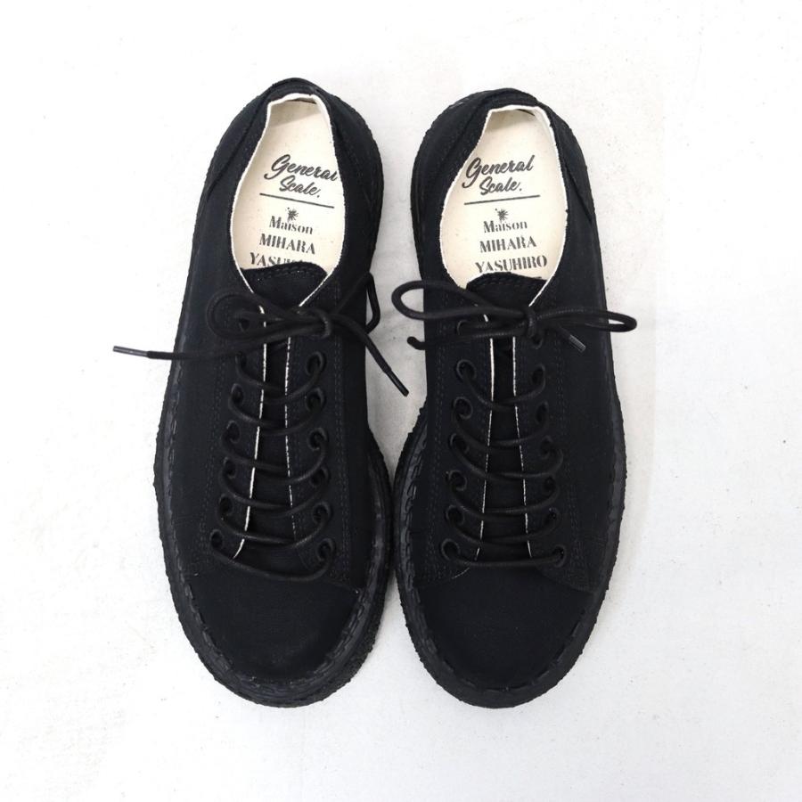メゾンミハラヤスヒロ　ベルクロ　黒　43 ジェネラルスケールメゾンミハラヤスヒロ MARK / Canvas Monkey Shoes