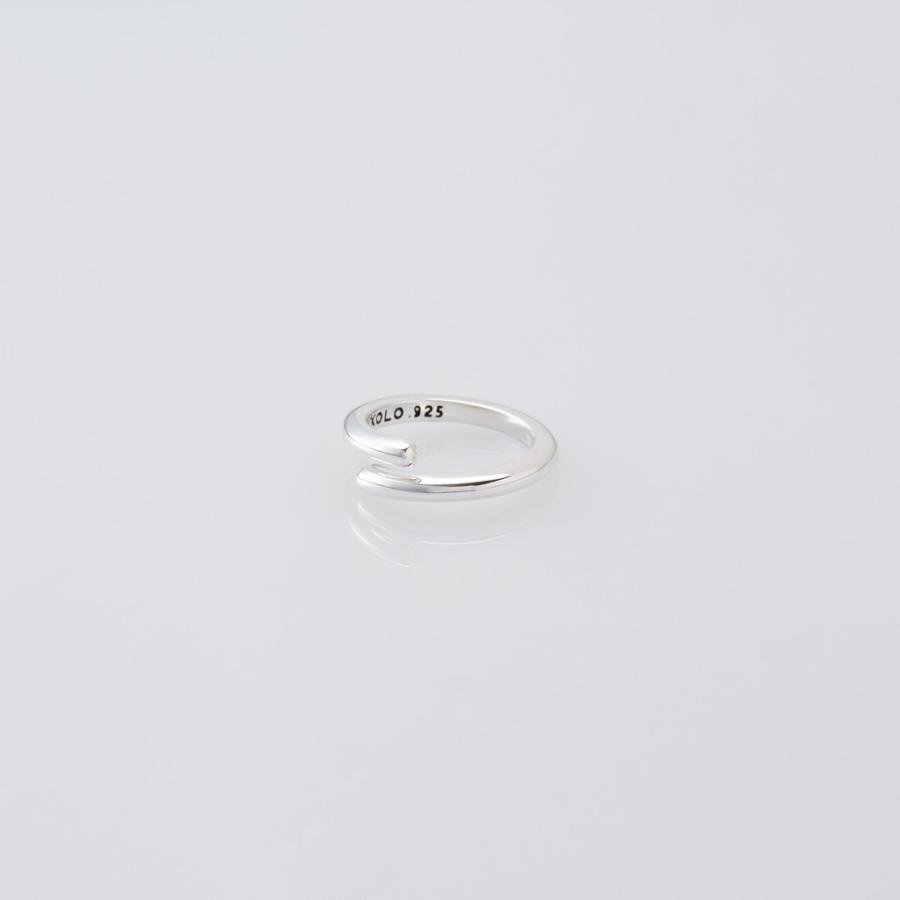 ショロジュエリー Semicircle Ring -Thin- #SILVER [XOR087] メンズ