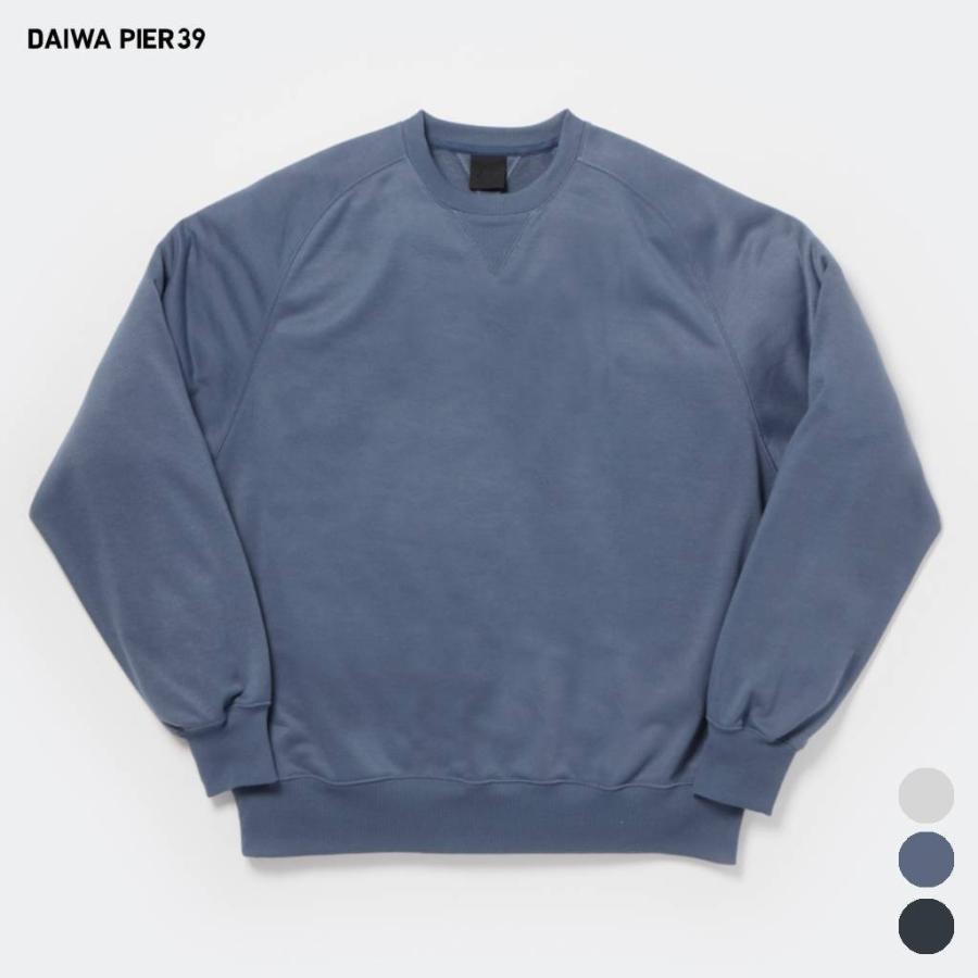 ダイワピア39 TECH SWEAT CREW FREEDOM SLEEVE #SMOKE BLUE [BE-50026