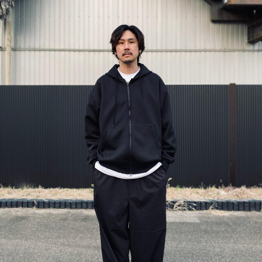 ダイワピア39 TECH SCUBA KNIT FULLZIP PARKA #BLACK [BE-41026