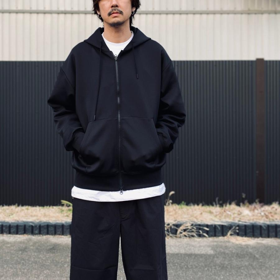 ダイワピア39 TECH SCUBA KNIT FULLZIP PARKA #BLACK [BE-41026