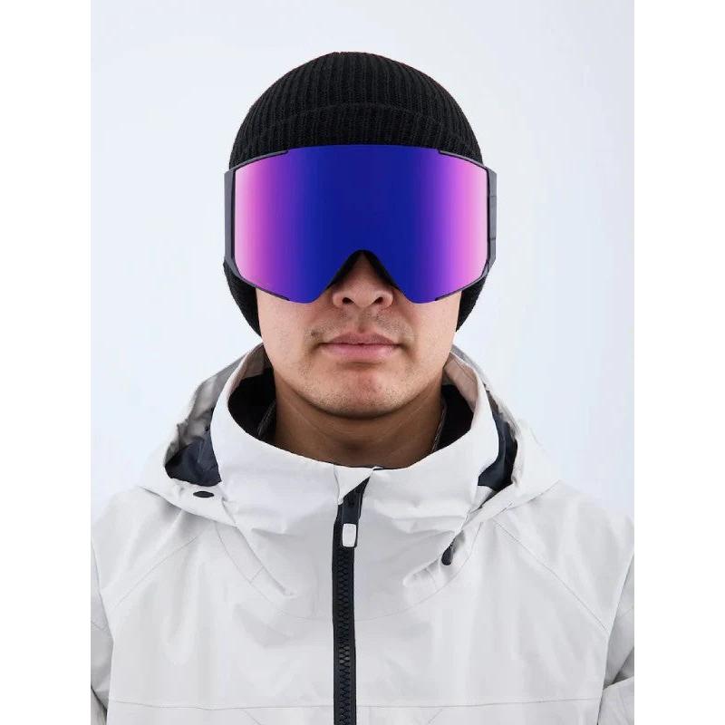 23/24モデル Sync Low Bridge Fit Goggles+Bonus Lens #Black/Perceive