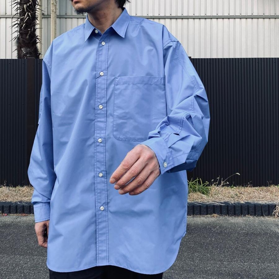 ダイワピア39 TECH REGULAR COLLAR SHIRT L/S SOLID #SAX [BE-81026