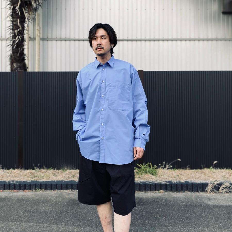 ダイワピア39 TECH REGULAR COLLAR SHIRT L/S SOLID #SAX [BE-81026