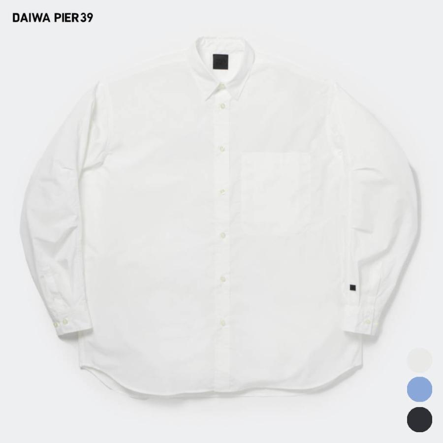 ダイワピア39 TECH REGULAR COLLAR SHIRT L/S SOLID #WHITE [BE-81026