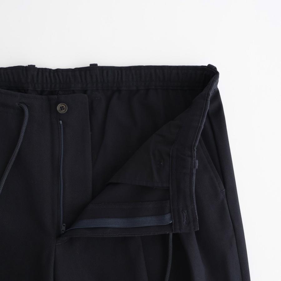 マーカウェア DOUBLE PLEATED EASY TROUSERS #NAVY [A26A93PT02C] メンズ パンツ MARKAWAREの画像