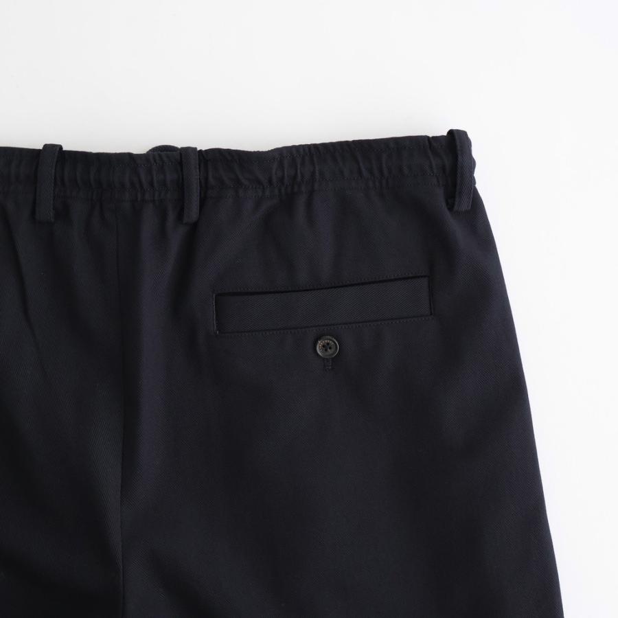 マーカウェア DOUBLE PLEATED EASY TROUSERS #NAVY [A26A93PT02C] メンズ パンツ MARKAWAREの画像