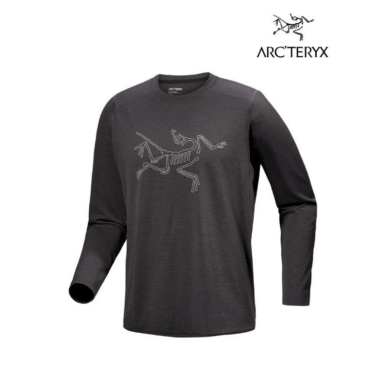 コーマック ロゴ ロングスリーブ メンズ #Black Heather / Solitude